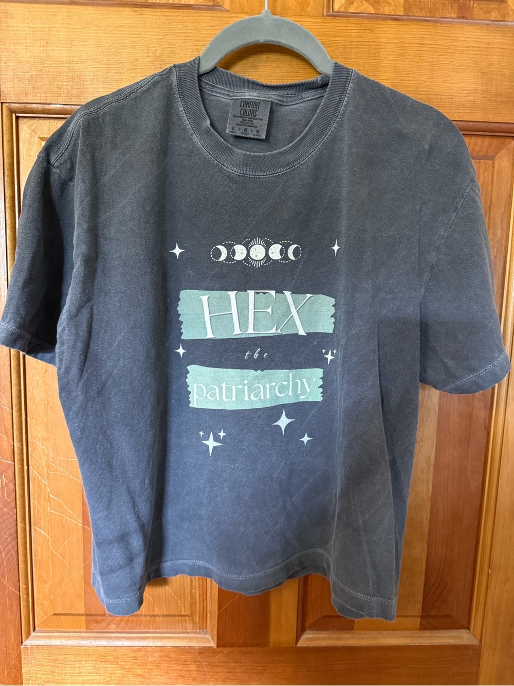 Comfort Colors Black 'Hex the Patriarchy' Graphic Tee